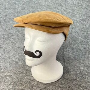 United Hatters Cap & Millinery Brown Hat Small Newsboy Cap Hat Cabbie VINTAGE